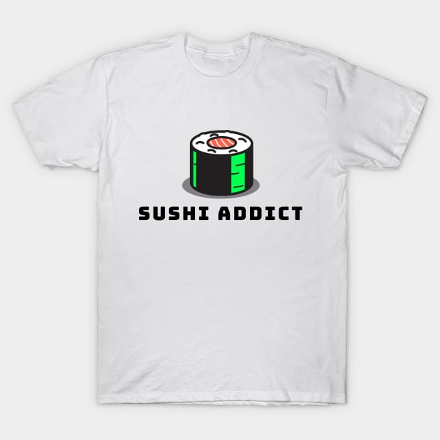 Sushi Addict T-Shirt by KitchenOfClothing